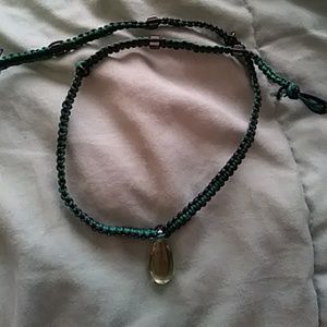 Hand made hemp necklace